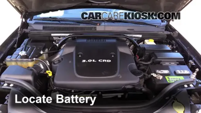 2008 Jeep Grand Cherokee Laredo 3.0L V6 Turbo Diesel Battery Jumpstart